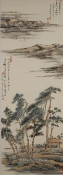 Chino Painting - Li Chunqi 3 chinos tradicionales